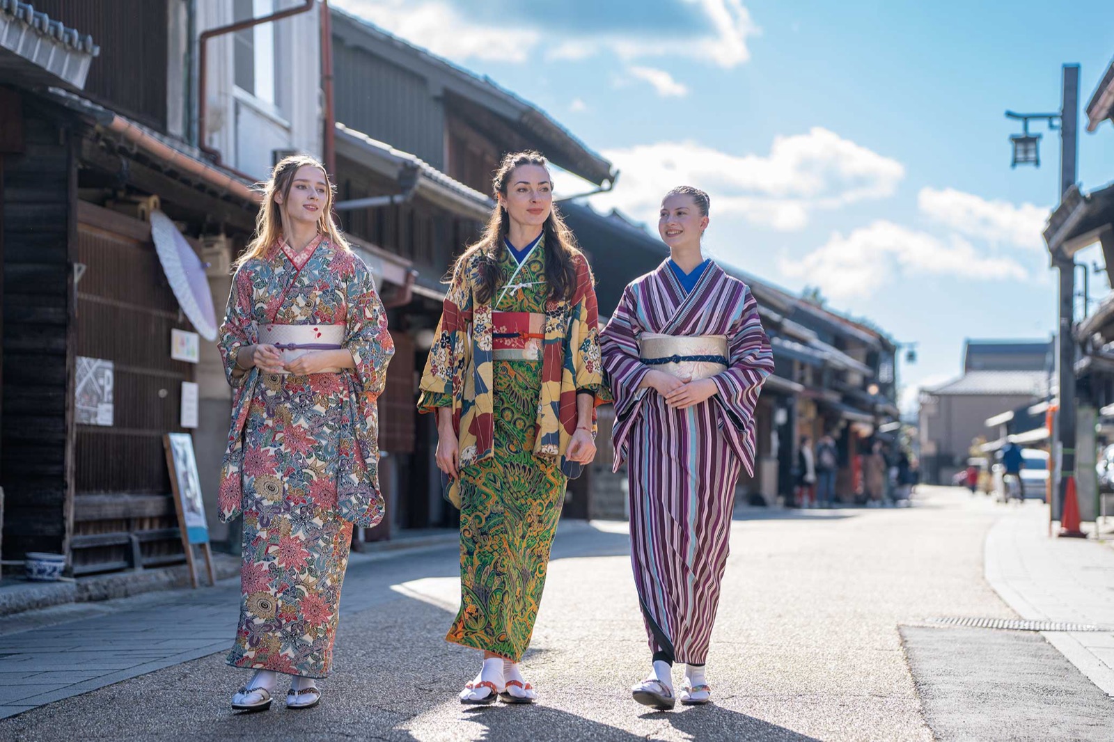 Kimono experience in Kawaramachi