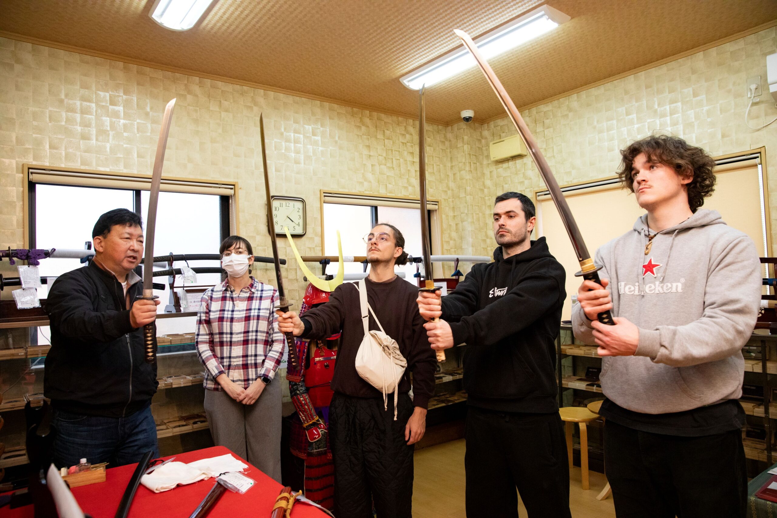 Japanese Sword Workshop Tour & Iaido Experience